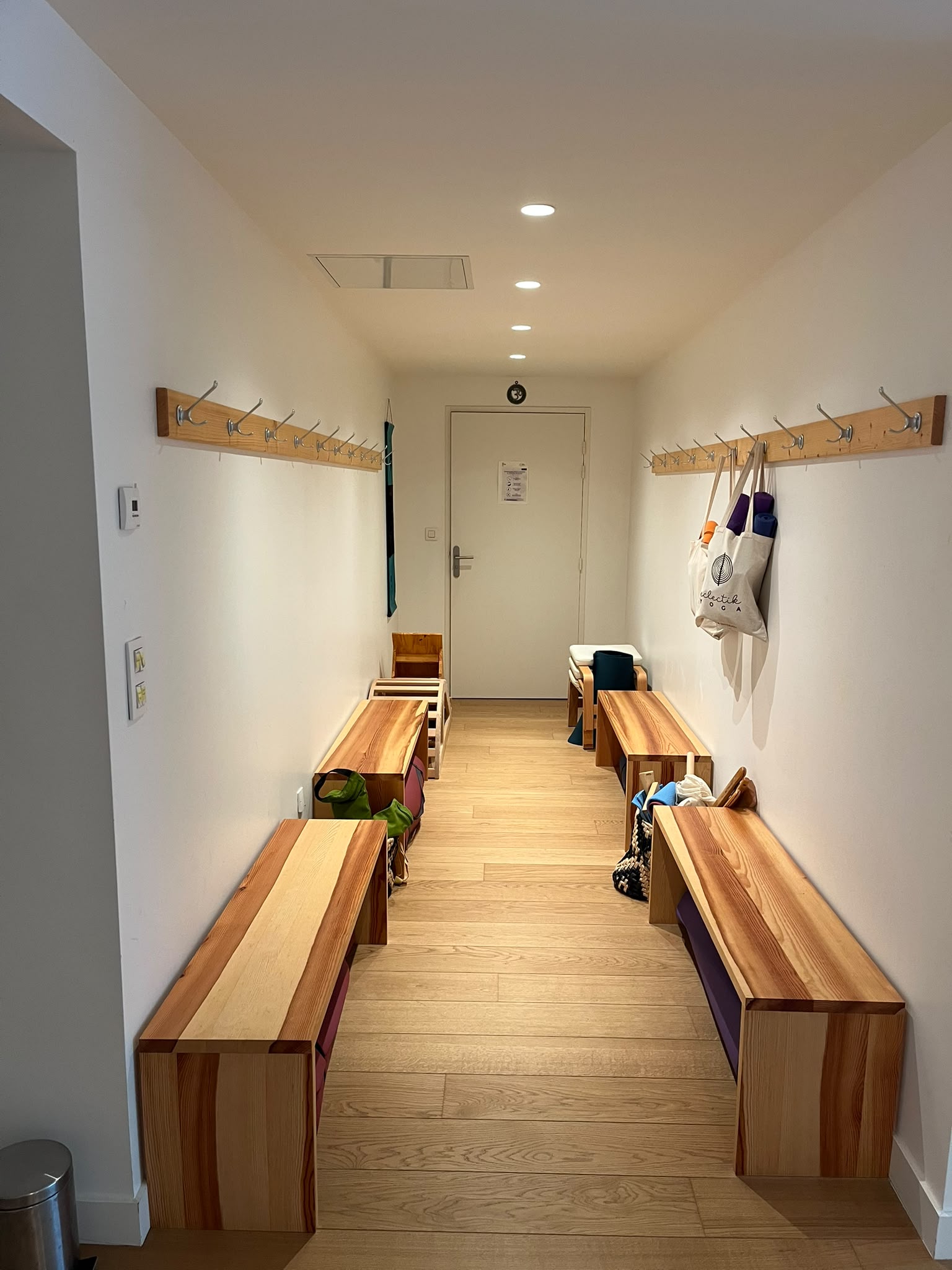 Vestiaires Ananda Yoga à Tassin-la-Demi-Lune